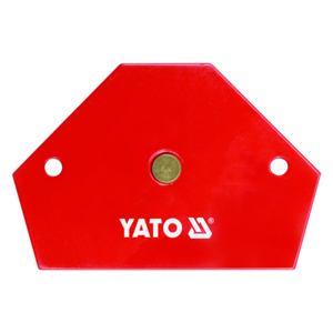 Сварочный держатель магнитный YATO 64x95x14 мм. 30°, 45°, 60°, 75°, 90°, 135°