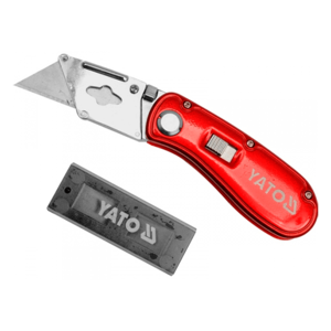 Нож универсальный складной YATO 61*33*0,5мм
