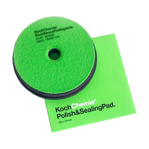 Губка полировальная Koch Chemie Polish & Sealing Pad, зеленая Ø 150 x 23 мм. 