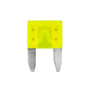 Предохранитель плоский TESLA  mini 20А (в уп. 50 шт.) желтый