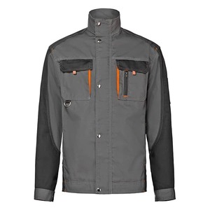 Куртка рабочая Николас, серый-черный/оранжевый, (р. 48-50, рост 170-176)