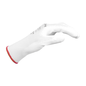 Перчатки рабочие белые (с красной окантовкой) WURTH WHITE Touch  размер 7