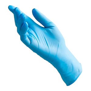 Одноразовые нитриловые перчатки Wurth синие, р. M, цена за 1 шт. (0899470148)