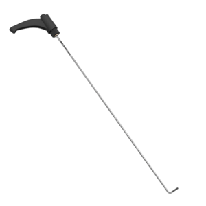 Крючок рихтовщика с поворотной ручкой, угол 90 гр.(конец плоский) (Ø4,5 мм, 450 мм) 1PDR