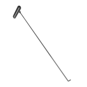 Крючок рихтовщика ножевой плоский (конец под углом 60 гр.) (1200 мм) 1PDR