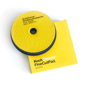 Губка полировальная Koch Chemie Fine Cut Pad, желтая Ø 150 x 23 мм. 