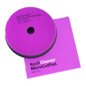 Губка полировальная Koch Chemie Micro  Cut Pad, сиреневая Ø 126 x 23 мм. 
