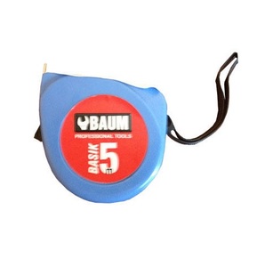 Рулетка BAUM  5 м. пластик