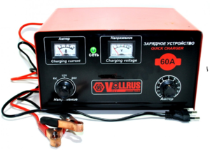 Зарядное устройство VOLLRUS 6-12-24V 60А