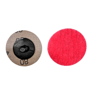 Круг зачистной сменный Quick Lock CERAMIC Р80 d 50 mm (красный)