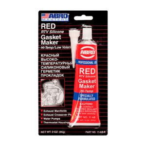 Герметик ABRO 85гр RED (красный) 343гр