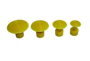 Клеевые адаптеры для удаления вмятин (4 желтых)