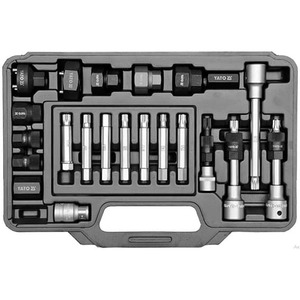 Набор для монтажа шкива генератора YATO 1/2 22пр